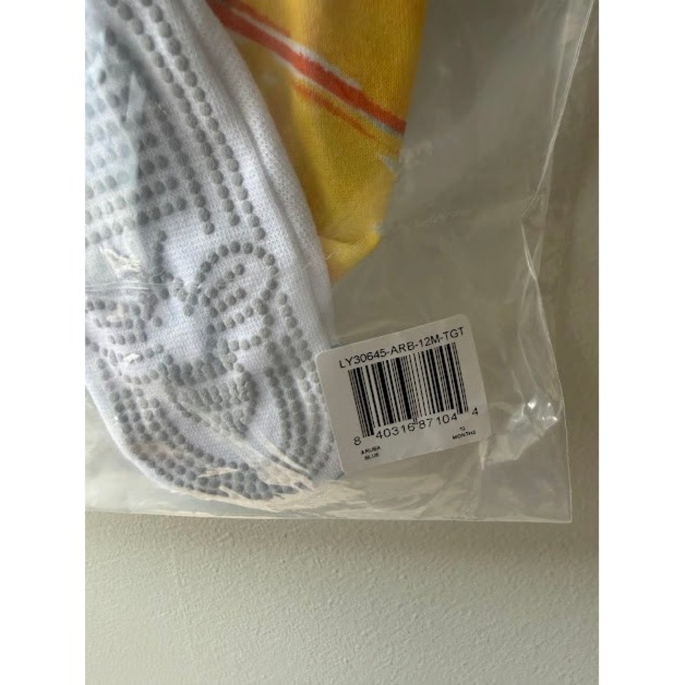 NWT Burts Bees Baby Pajamas 12M Blue Planet Print Sleeper Snug Fit Organic - Picture 5 of 9